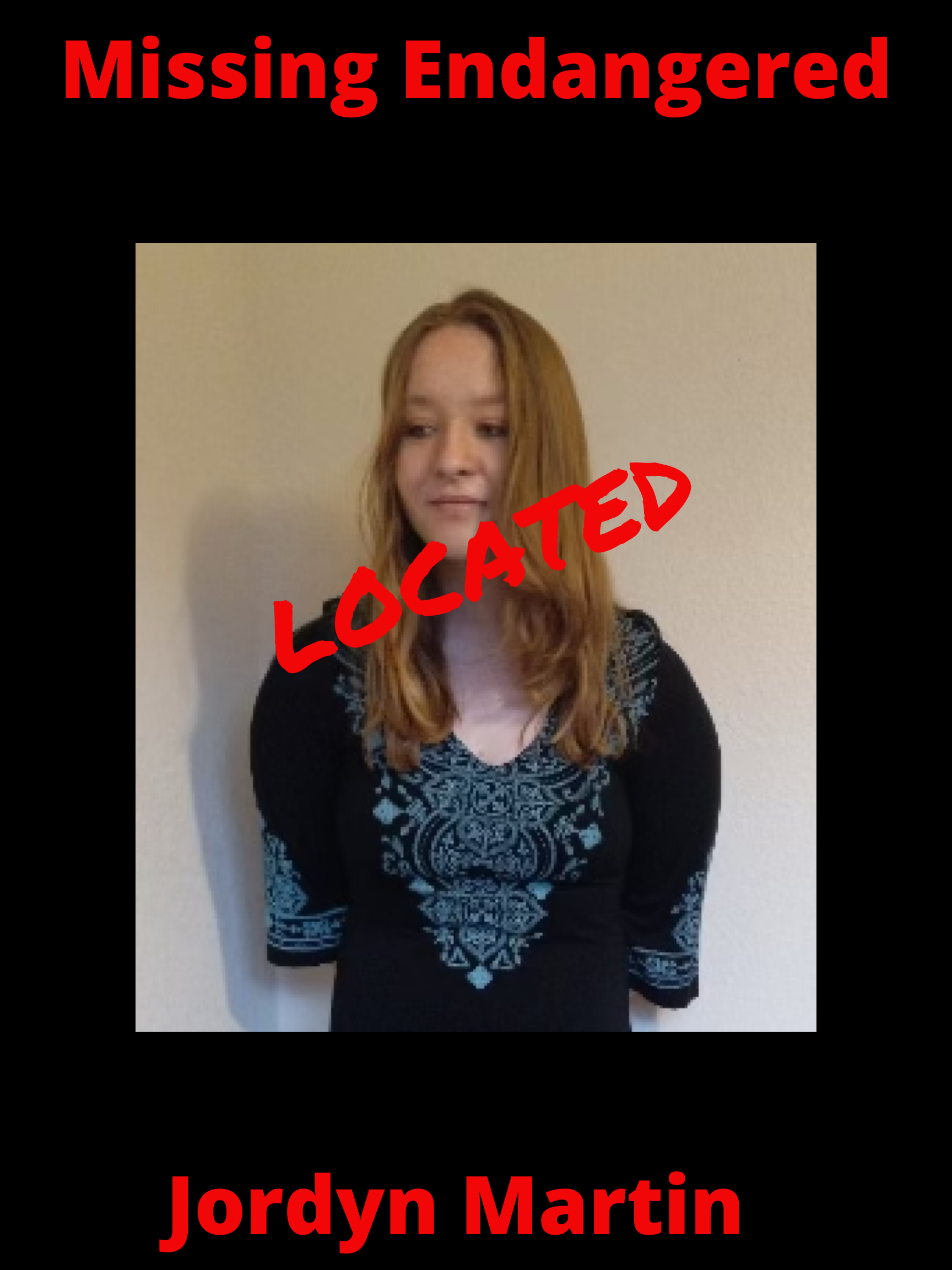 UPDATE CANCEL Missing Endangered Juvenile Advisory - Belen, NM