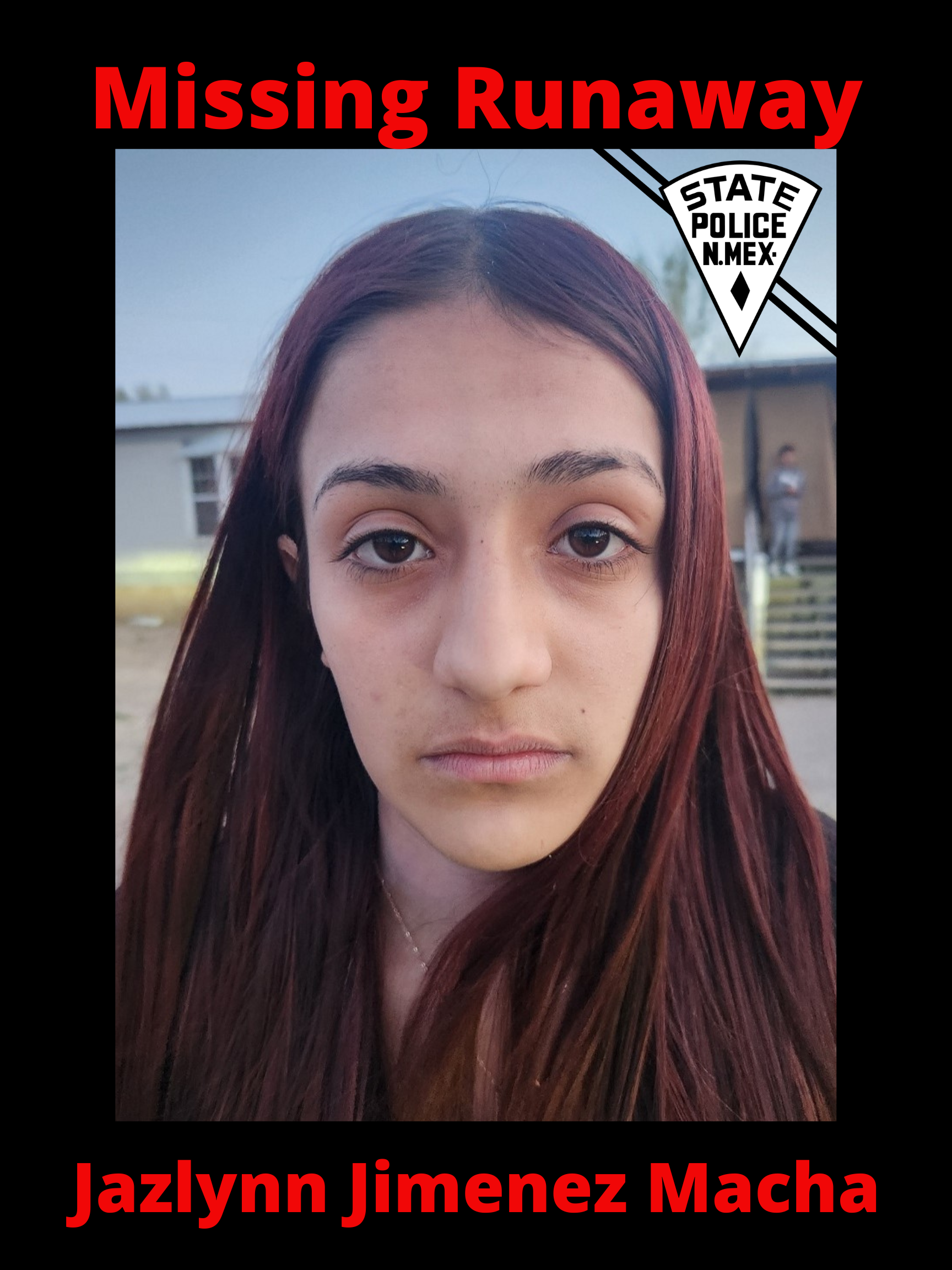 Missing Runaway Advisory – Alcalde, NM